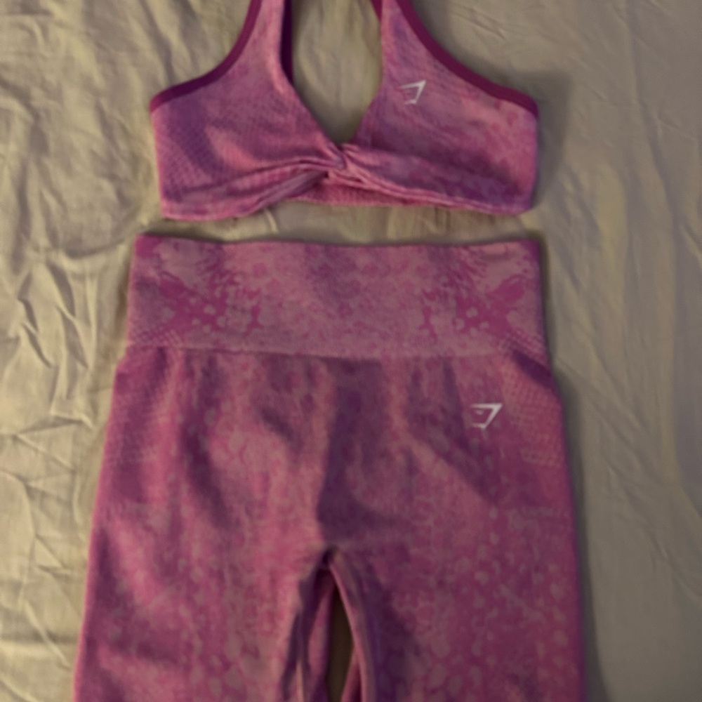 Gymshark Adapt X Whitney set in pink